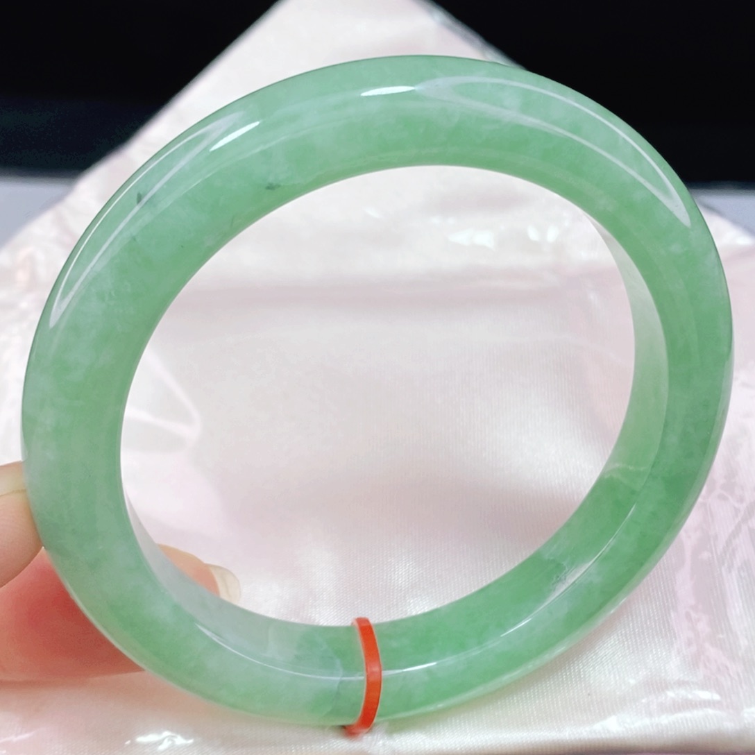 未镶嵌手镯翡翠60.5正圈