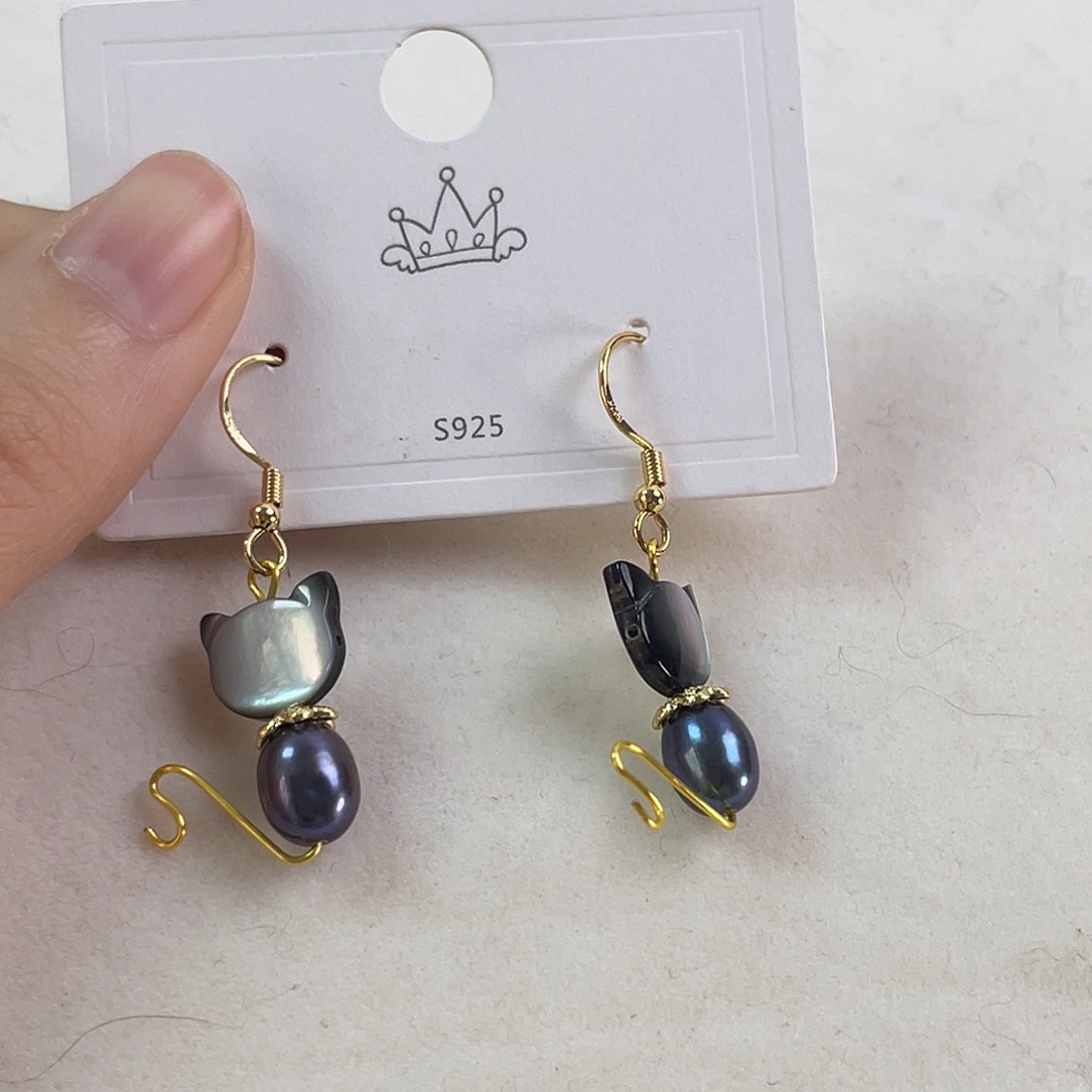 淡水珍珠耳饰未镶嵌