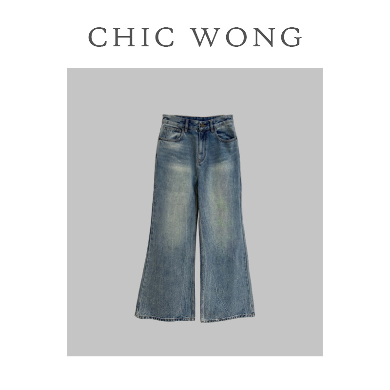 做旧牛仔裤YK2401054