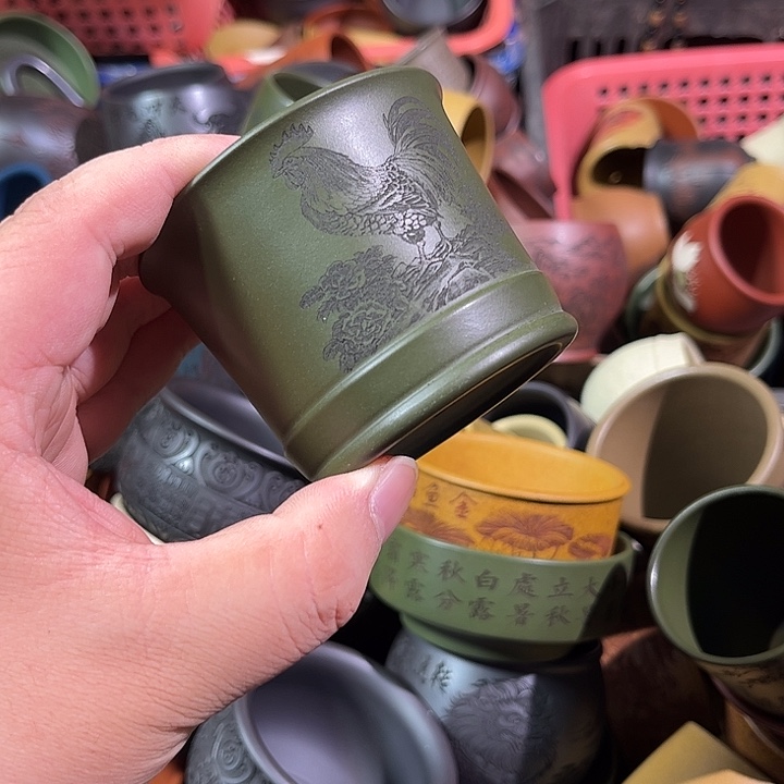 茶杯紫砂全手工紫砂主人杯