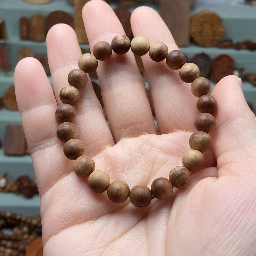 檀香木无事牌默认微瑕焦糖0.8