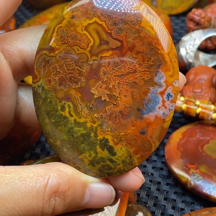 玛瑙/玉髓颈饰未镶嵌玖*久