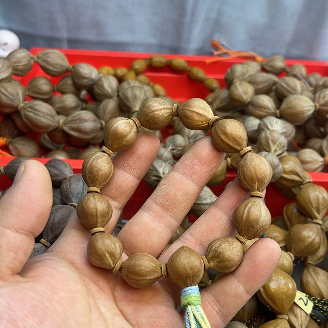 橄榄核手串16矮桩元旦