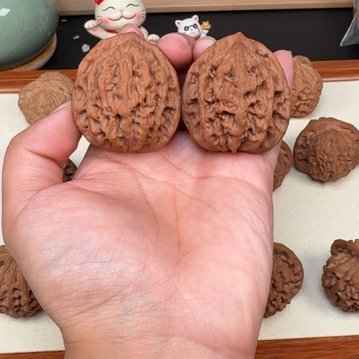 文玩核桃把件全品虎头41