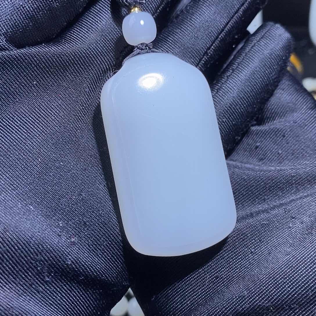 和田玉吊坠(不含链)未镶嵌用****9