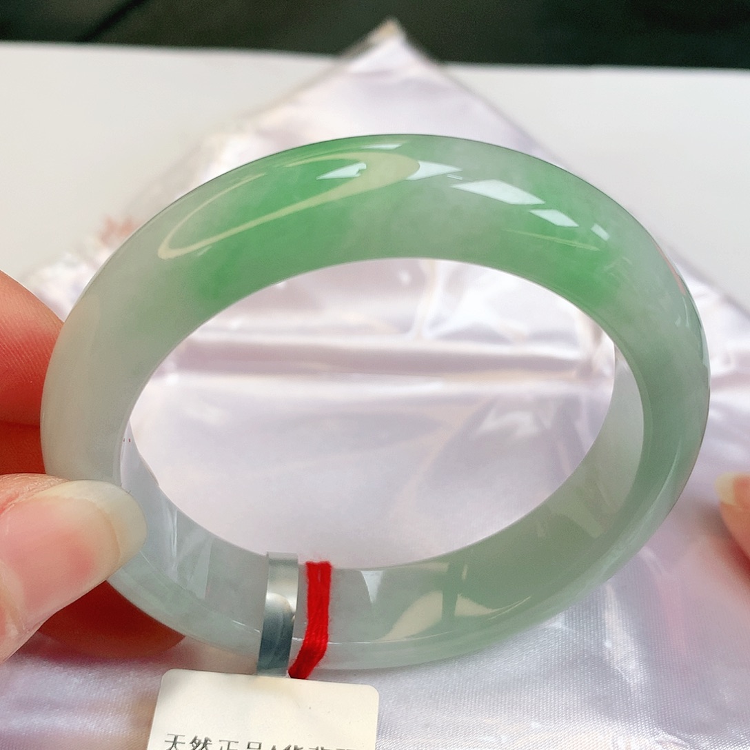 【闪购商品】翡翠手镯未镶嵌缅甸天然a货翡翠