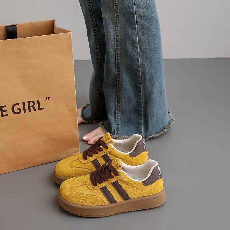 秋冬女生休闲运动鞋德训鞋糖果色百搭学院风学生板鞋潮 A-295