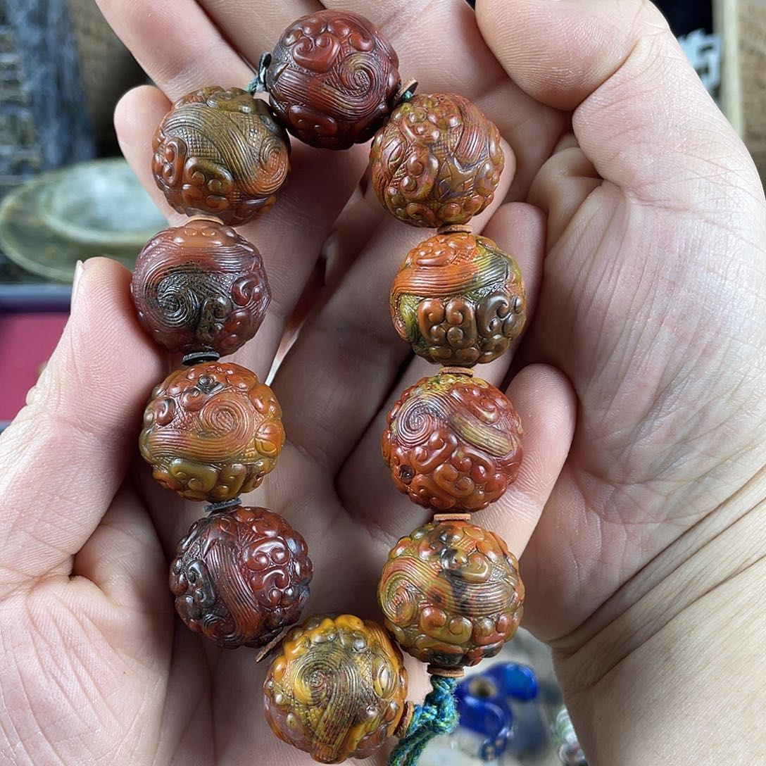 今***约玛瑙/玉髓未镶嵌车挂