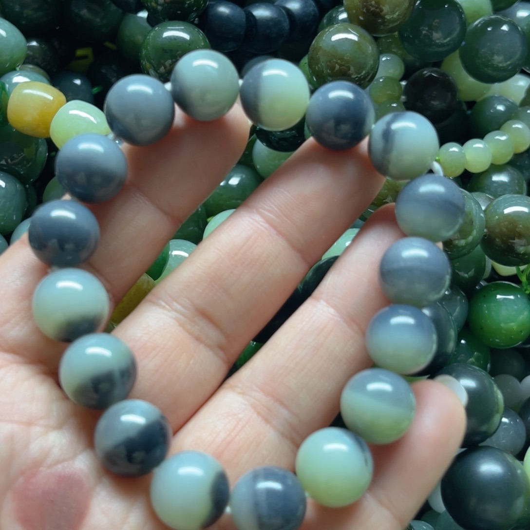 和田玉手链未镶嵌