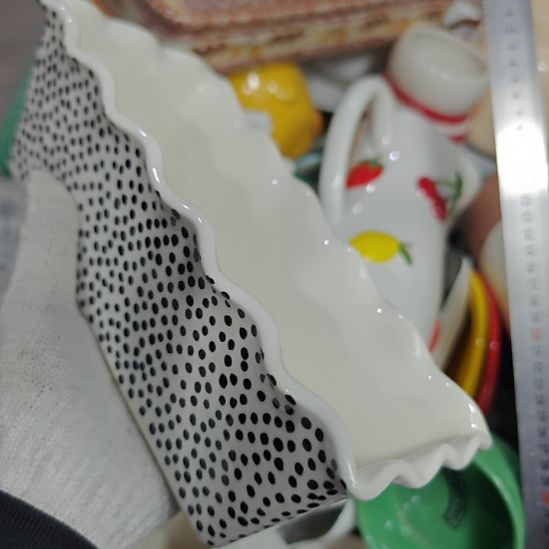 摆件陶瓷餐具杯碗盘微瑕介意慎拍