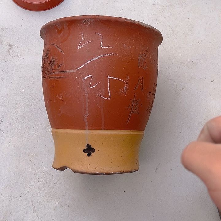 紫砂花盆特价清仓处理