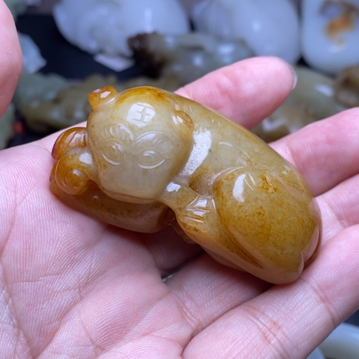 【闪购商品】和田玉未镶嵌颈饰滕****所