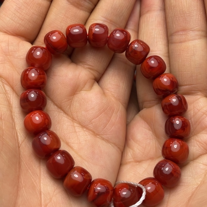 南红玛瑙手串10未镶嵌