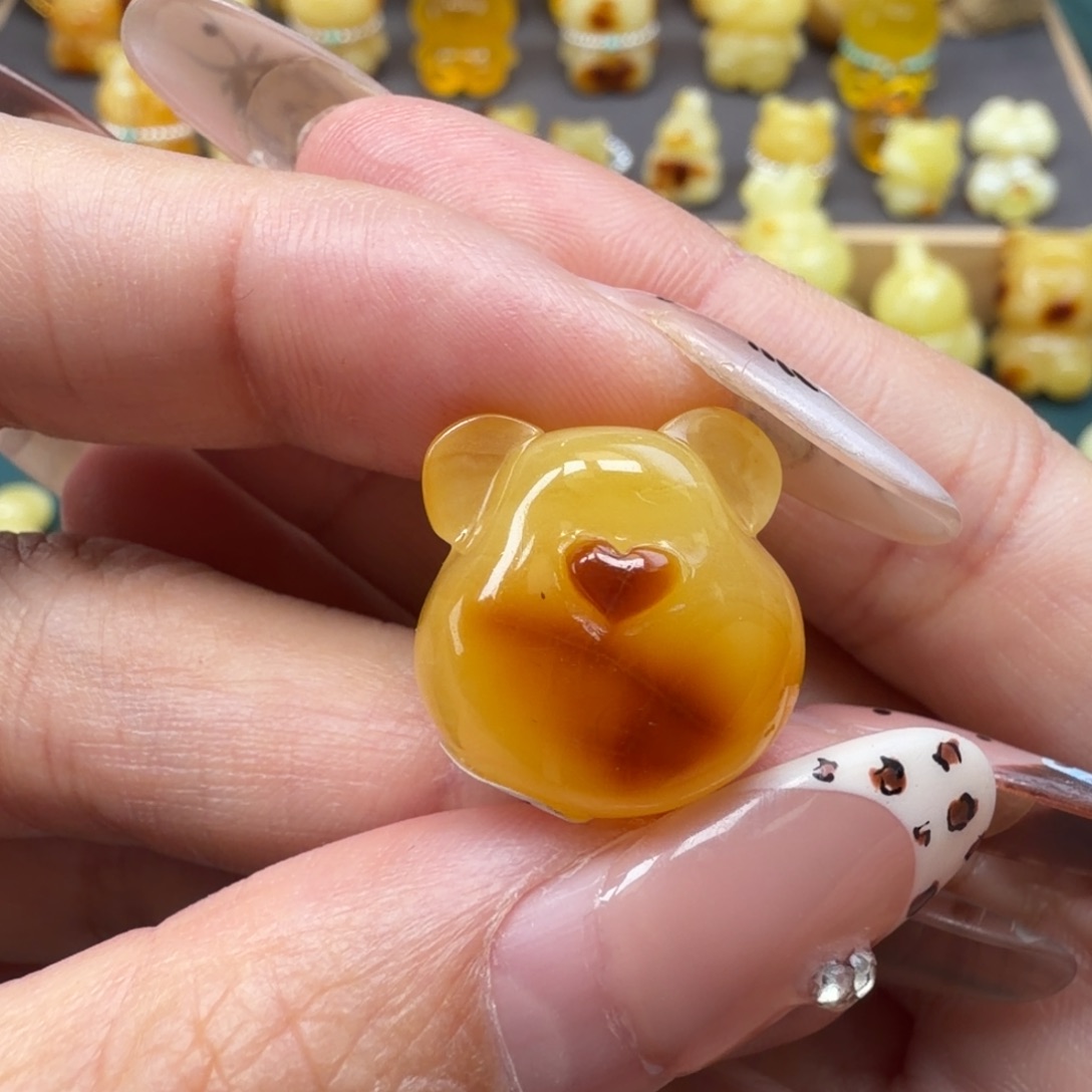 琥珀未镶嵌裸石蜜蜡