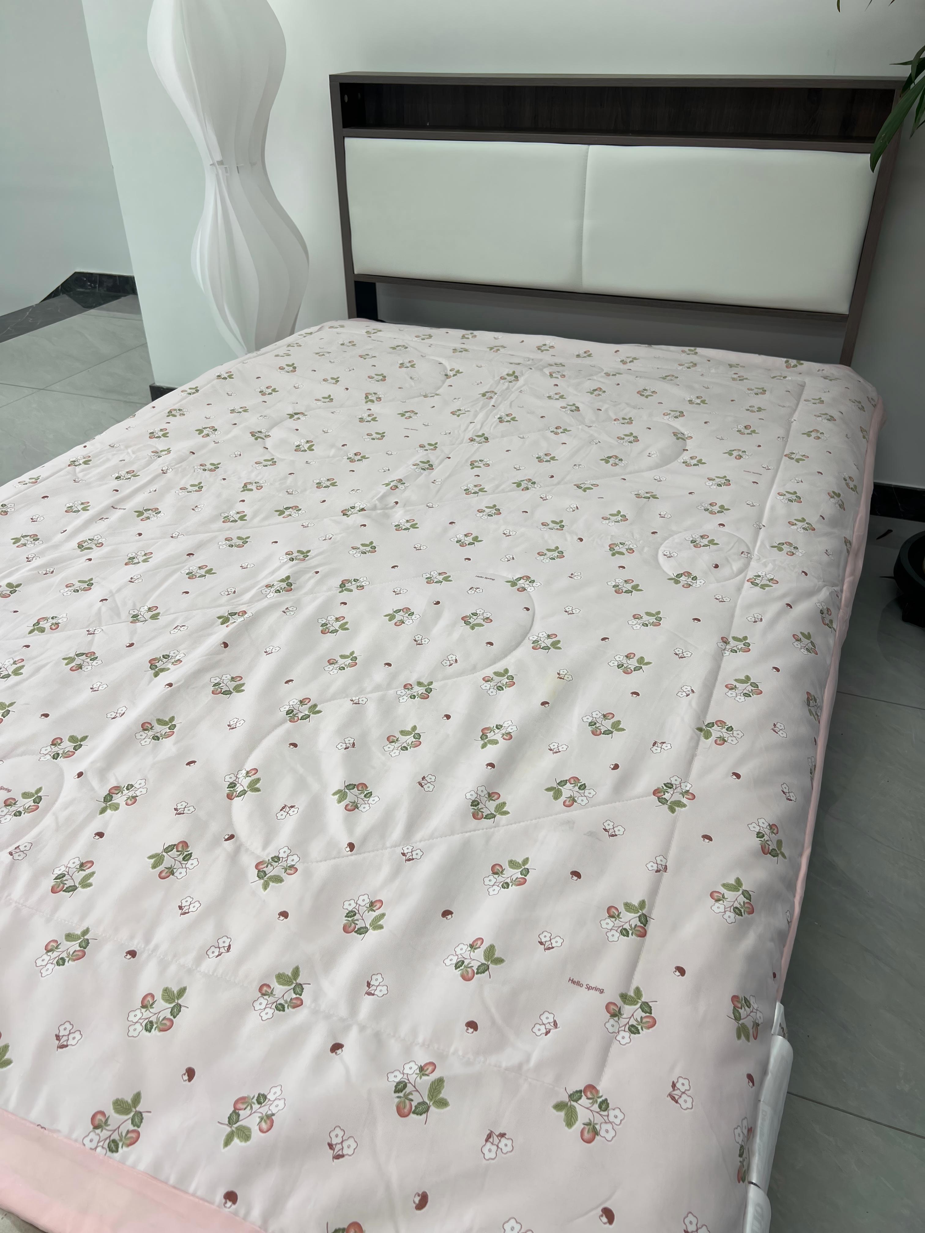 针织棉夏被母婴级儿童夏凉被单人空调被