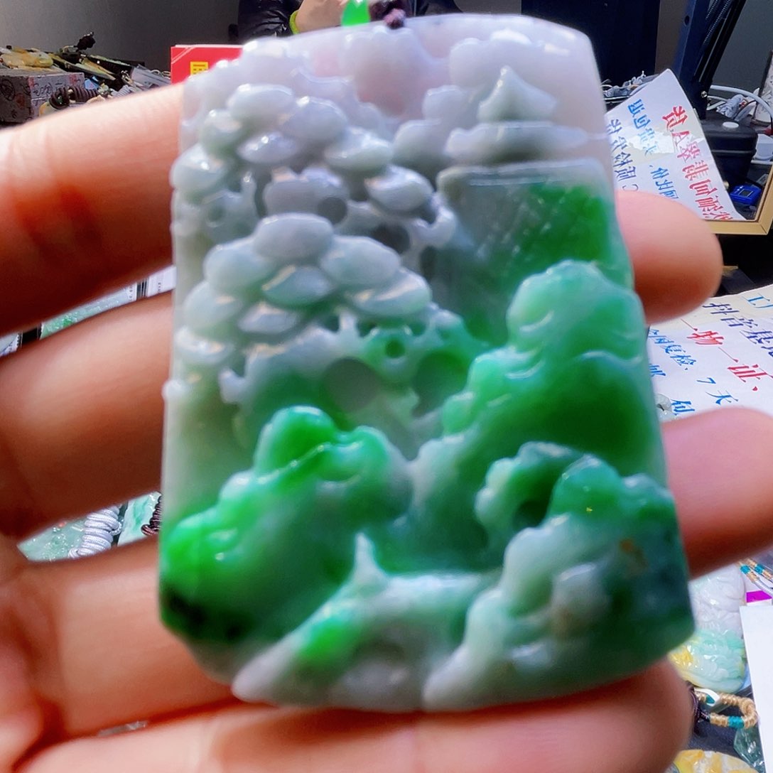 颈饰未镶嵌翡翠一