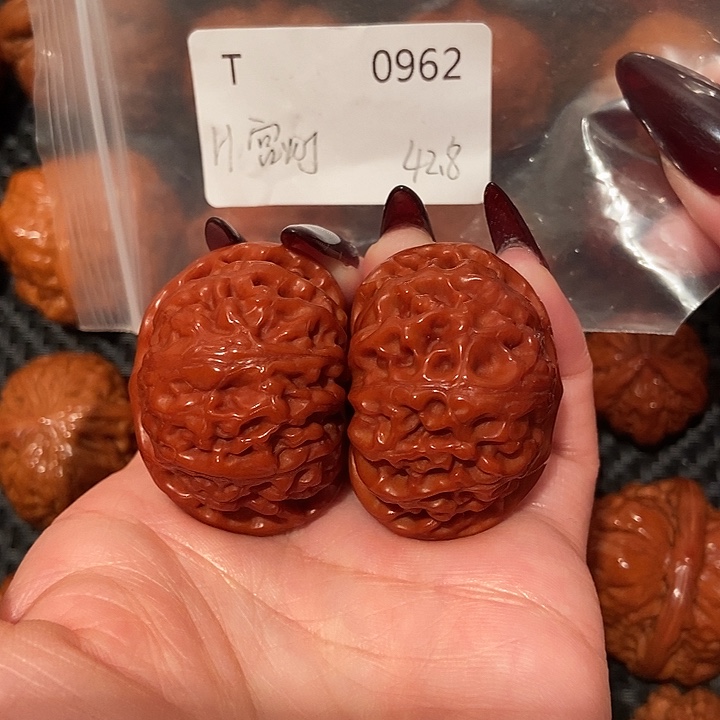 吊坠文玩核桃宫灯42.7