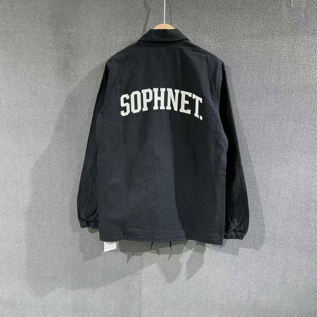 99新 maje SOPHNET.（pm）黑色夹克外套 s码/6821