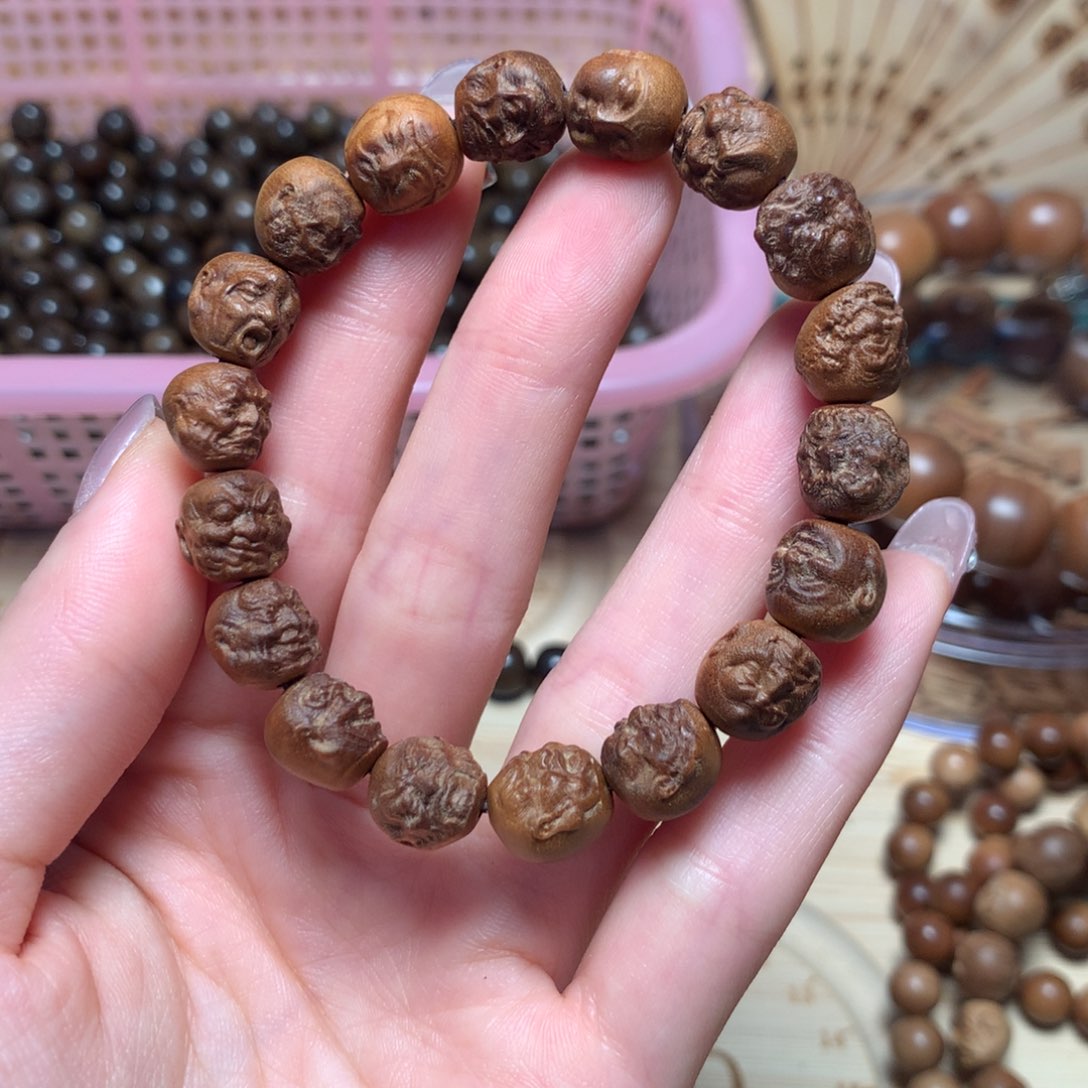 檀香木手串/手链迈索尔老山檀10微瑕