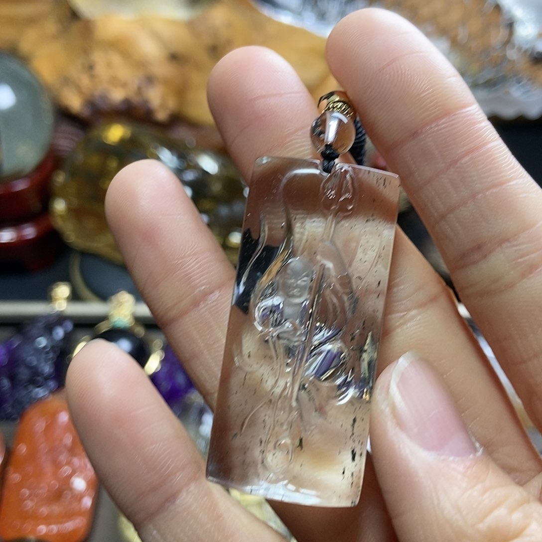 水晶吊坠未镶嵌吊坠