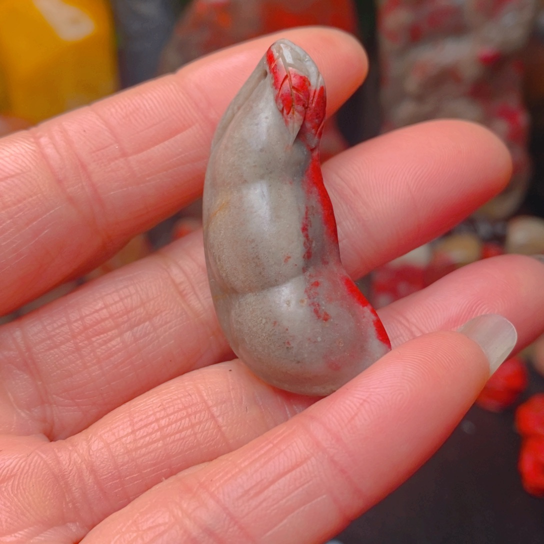 昌化鸡血石昌化鸡血石挂件