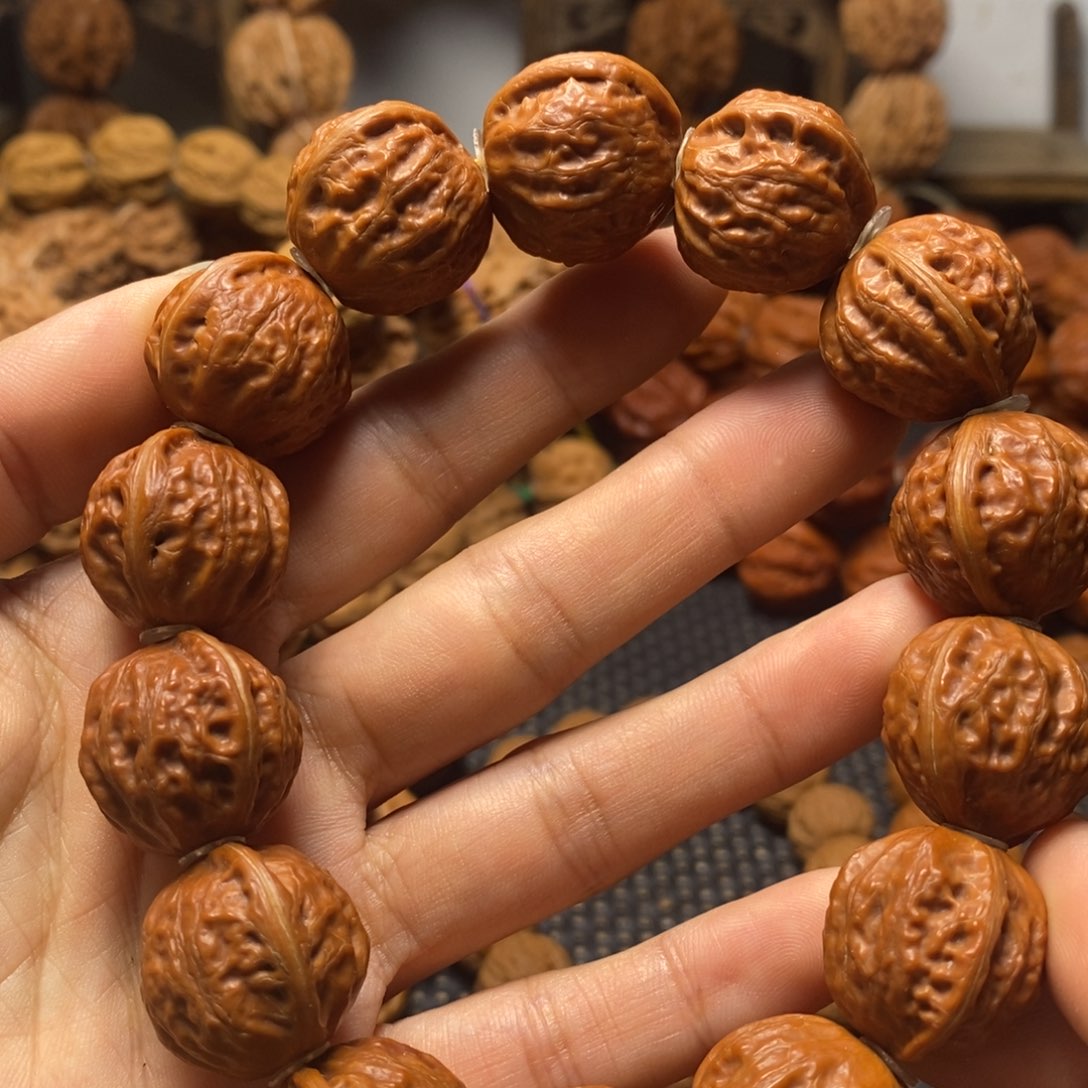 文玩核桃手串纽扣手串