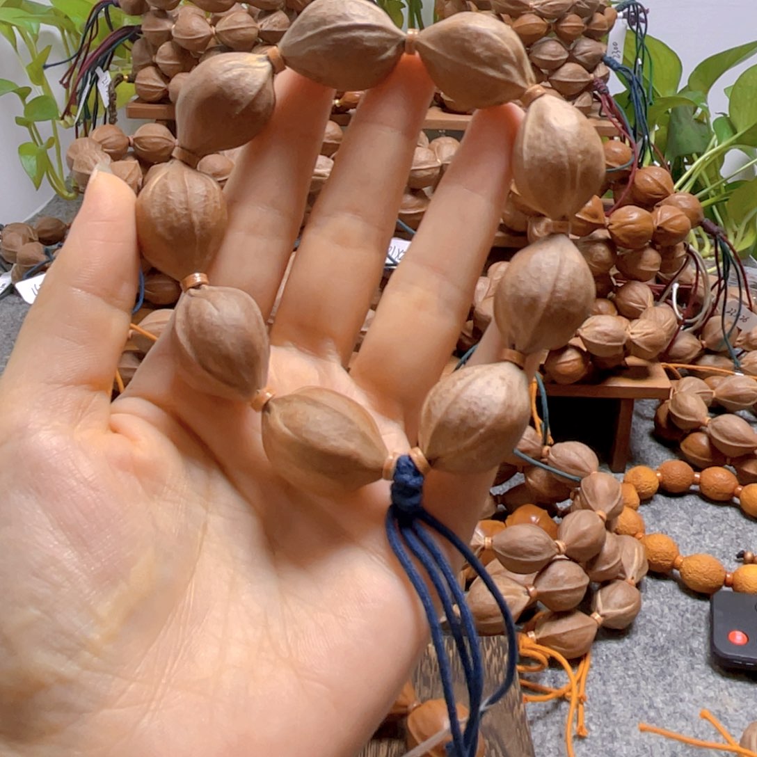 ****L橄榄核手串梅林铁核