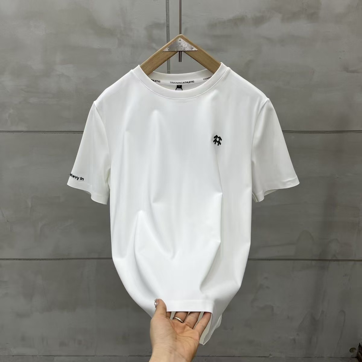 HLC-0888夏季爆款男女同款休闲纯棉圆领T恤短袖