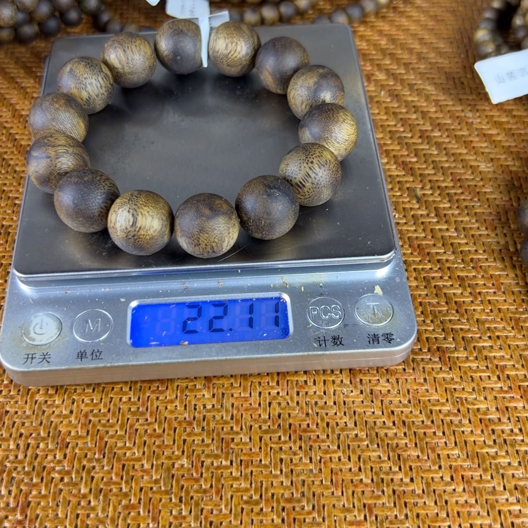 沉香沉香碎屑卡16单圈克重22克