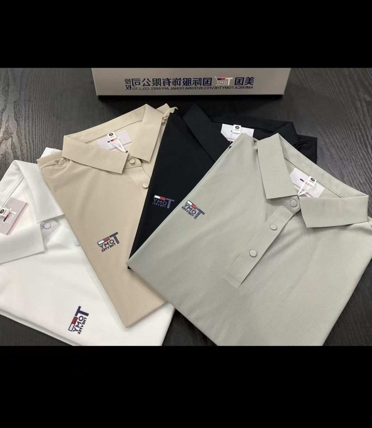 男士POLO衫夏季翻领男款速干