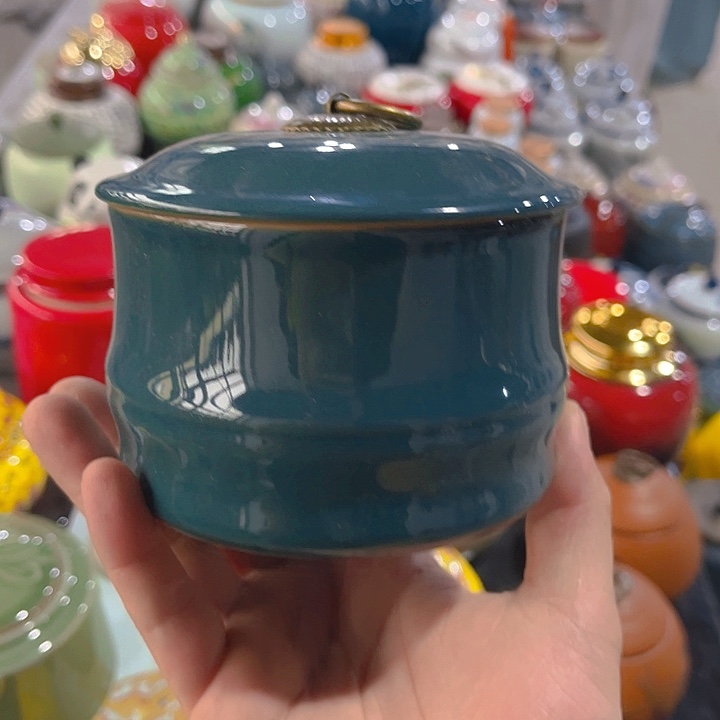 罐润鹏陶瓷精选高端陶瓷茶叶罐