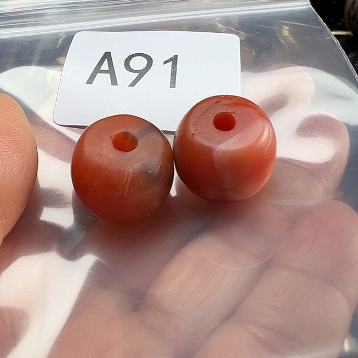 用***3玛瑙/玉髓未镶嵌手链