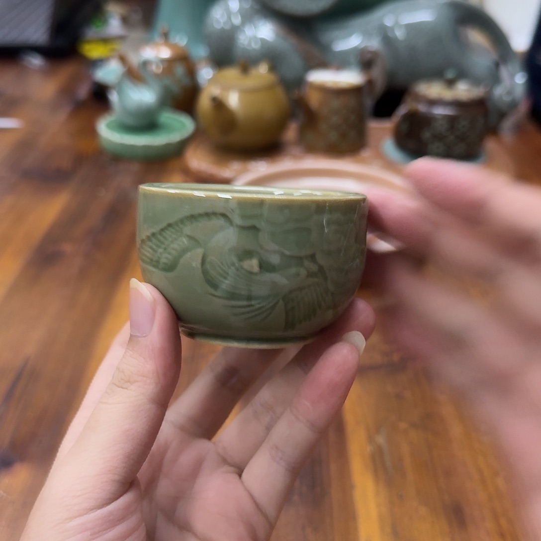 小仲青瓷茶器微瑕5102