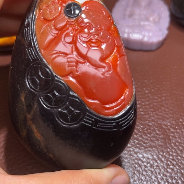 用***5和田玉未镶嵌颈饰