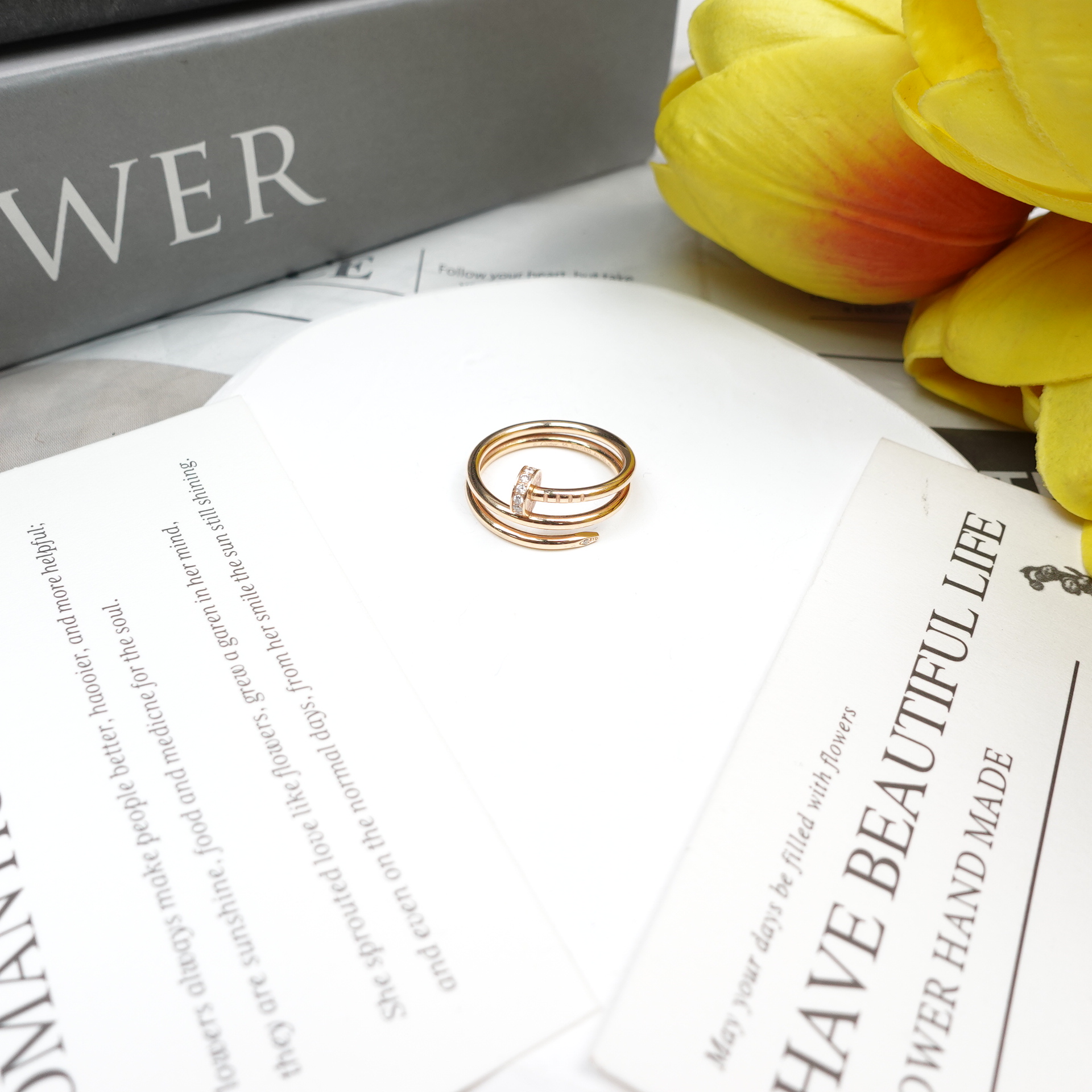 99新 Cartier/卡地亚 /戒指/T10286613