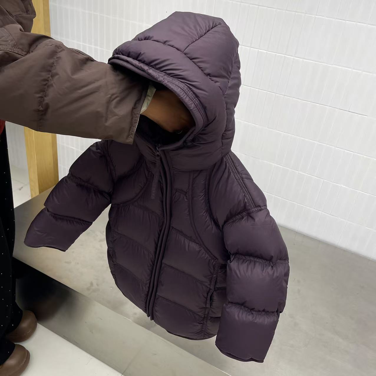 2025新款TXB25988中小童 童装  时尚休闲连帽中长款羽绒服