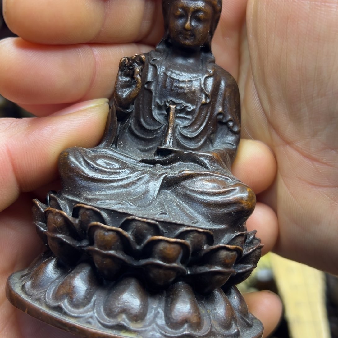 铜摆件欢迎欢迎你
