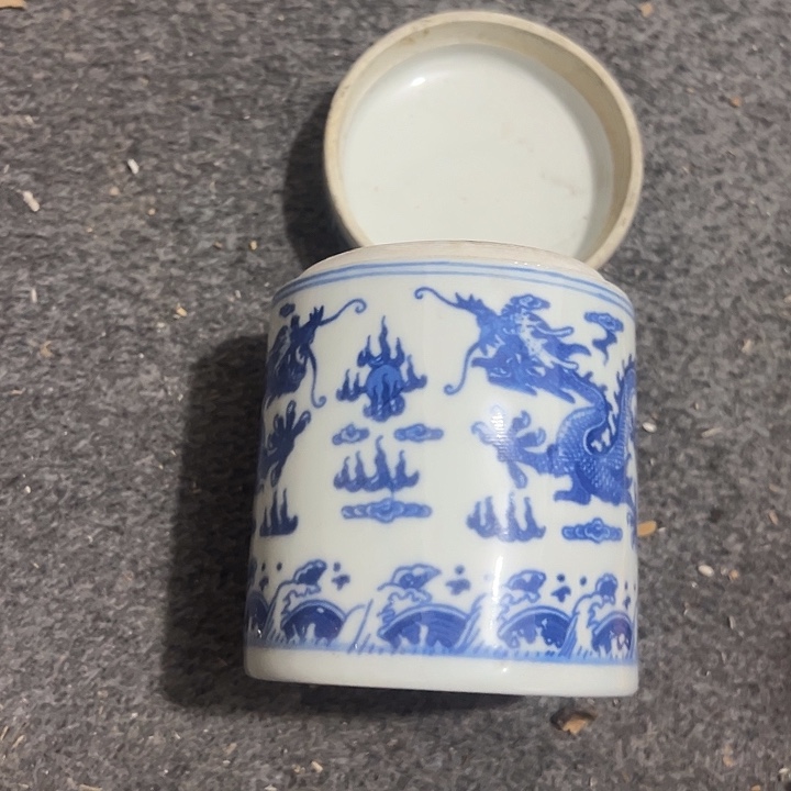 摆件景德镇陶瓷罐