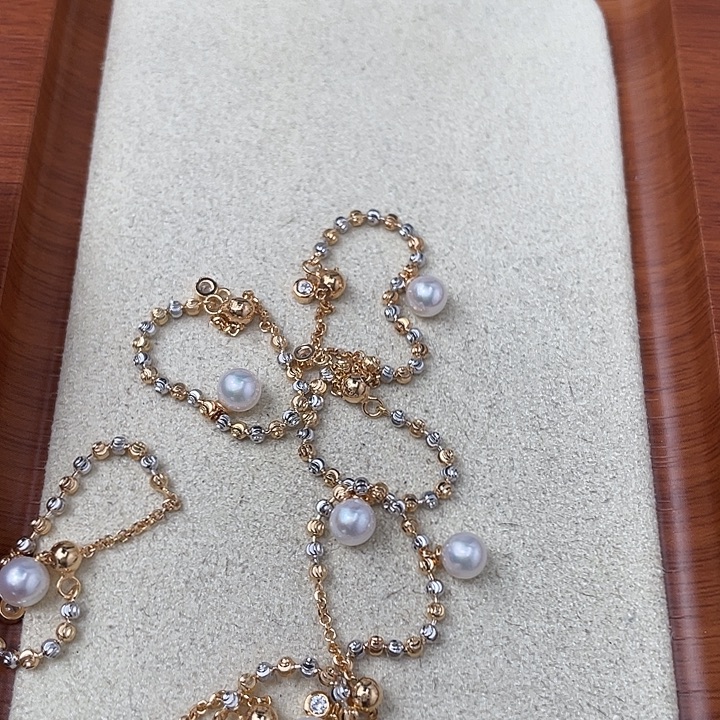 银S925镶嵌淡水珍珠戒指