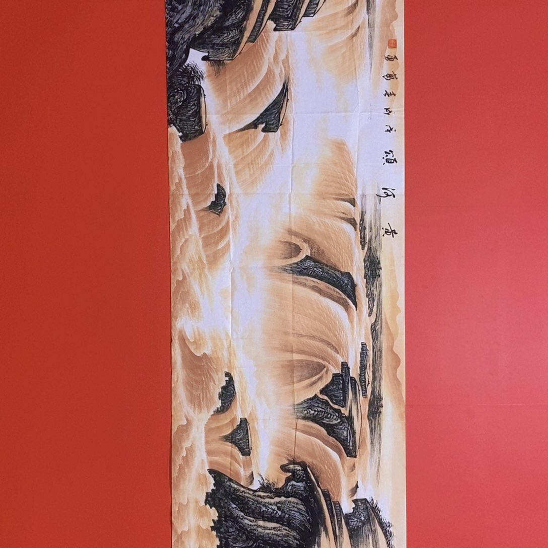 国画山水花鸟人物国画