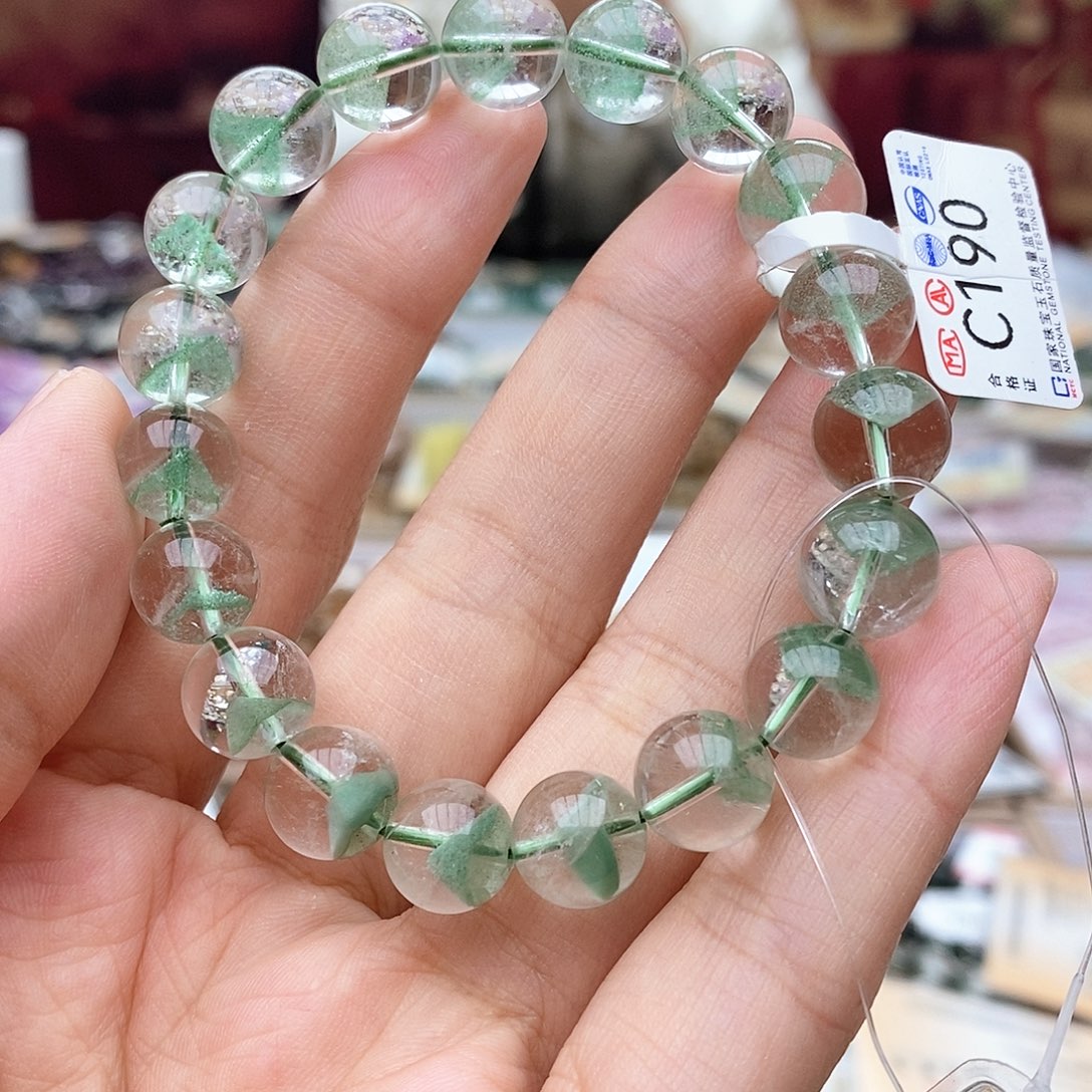水晶手链未镶嵌C190翠幽灵