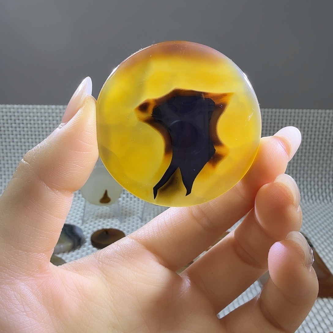 玛瑙/玉髓未镶嵌吊坠(不含链)16