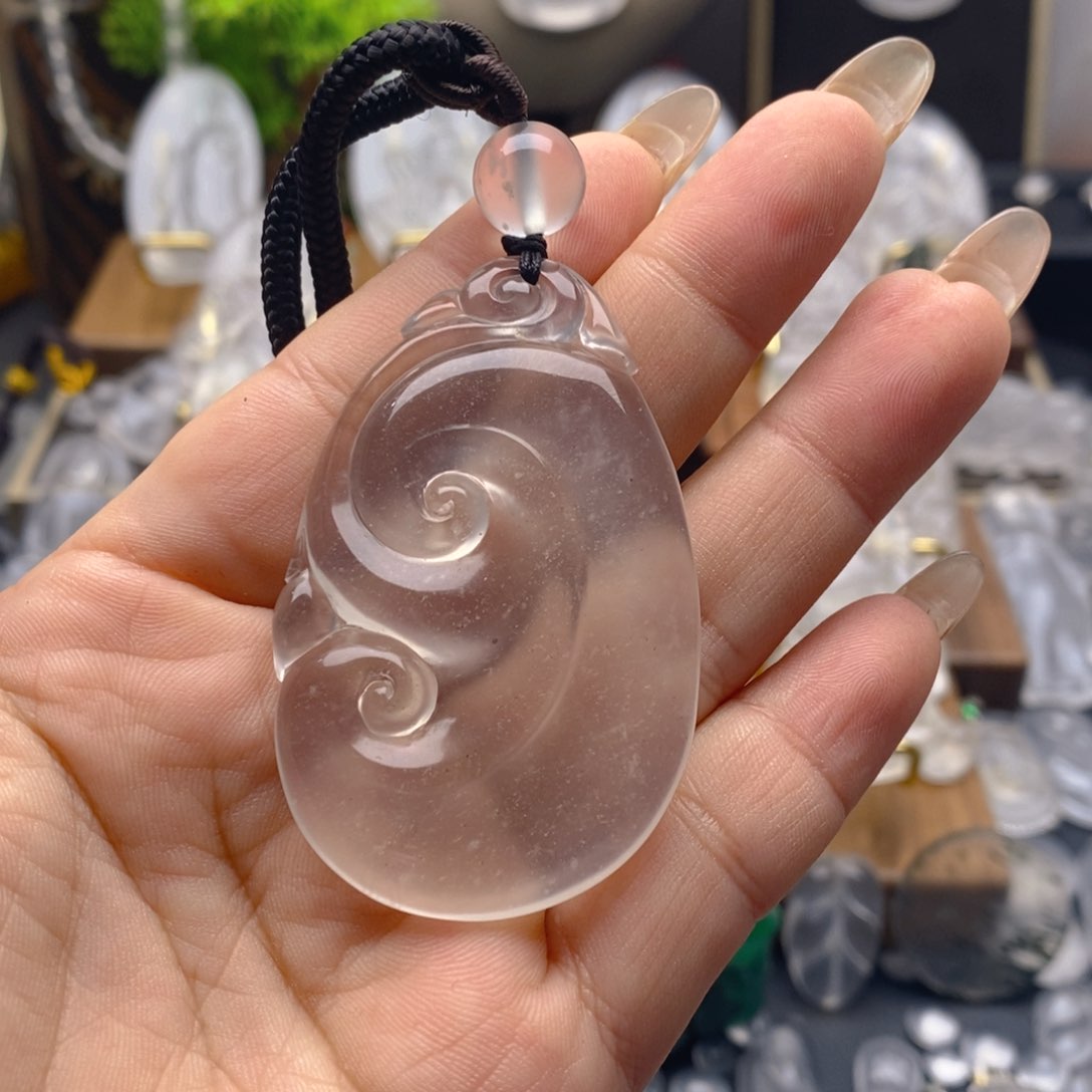 石英质玉颈饰未镶嵌6**0