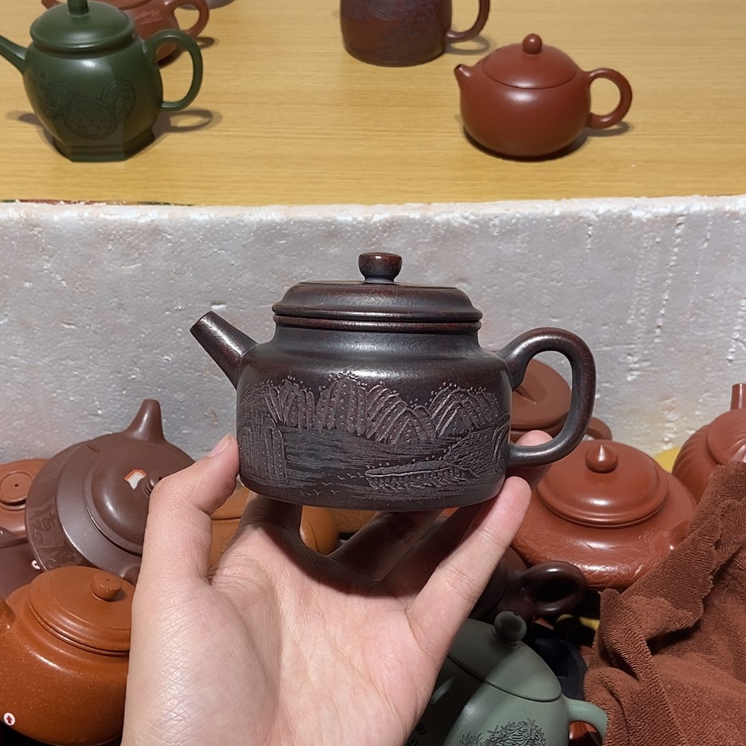 紫砂茶壶宜兴紫砂壶28