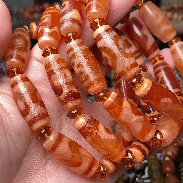 玛瑙/玉髓未镶嵌手链发一条