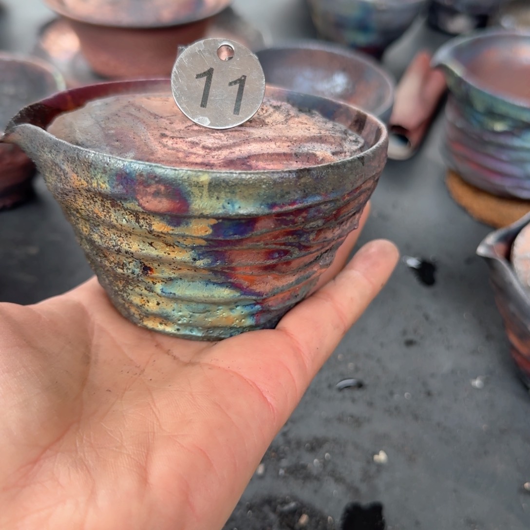 有****矣荥经黑砂11号窑宝1只