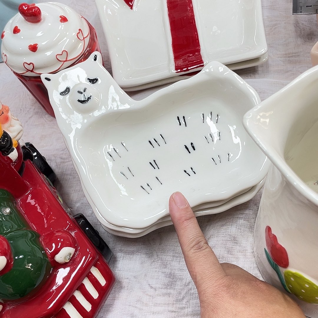 青***稚满25包邮 瑕疵陶瓷不退不换 完美主义者慎拍