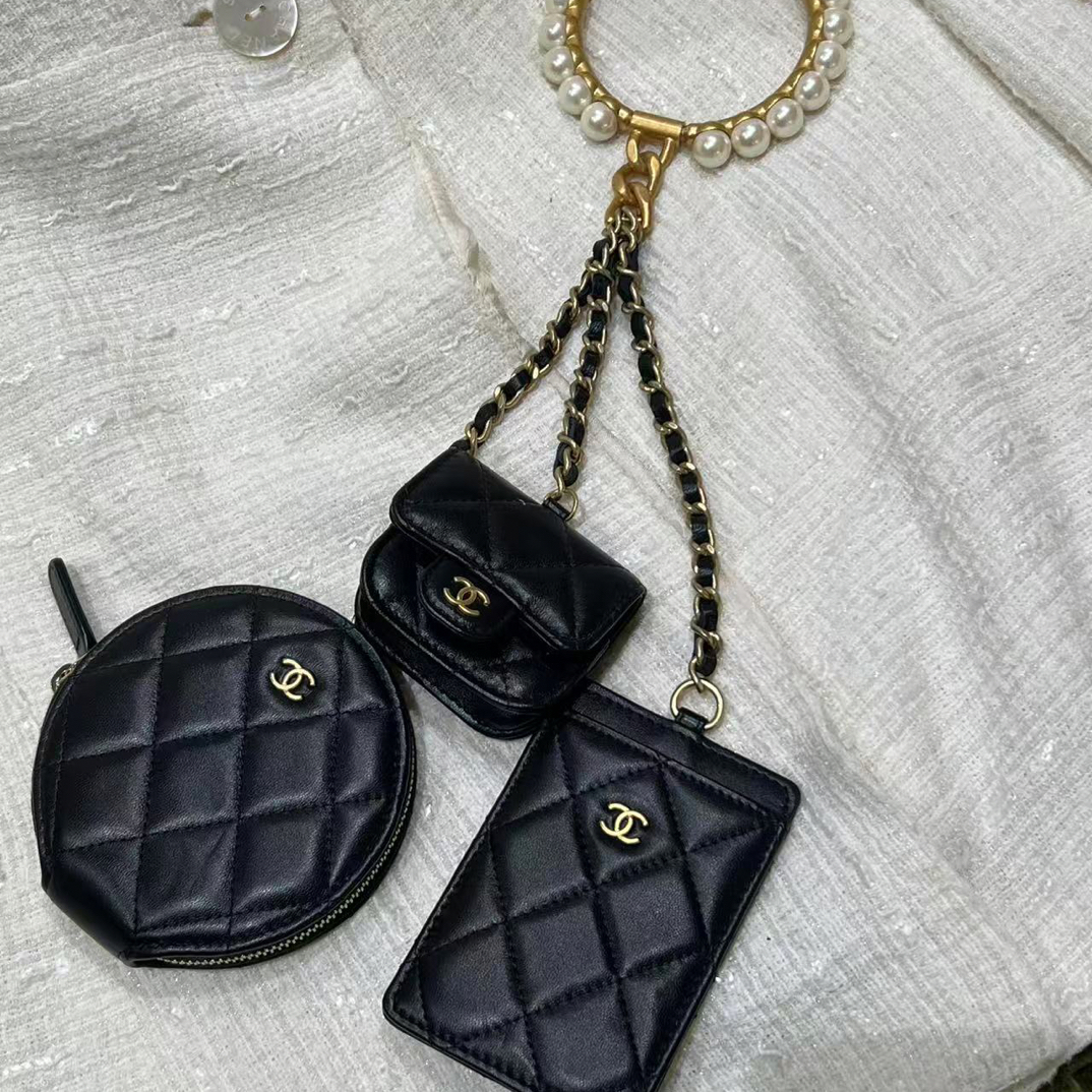 95新 Chanel/香奈儿 21A女士城堡系列 黑色手提三包 98新