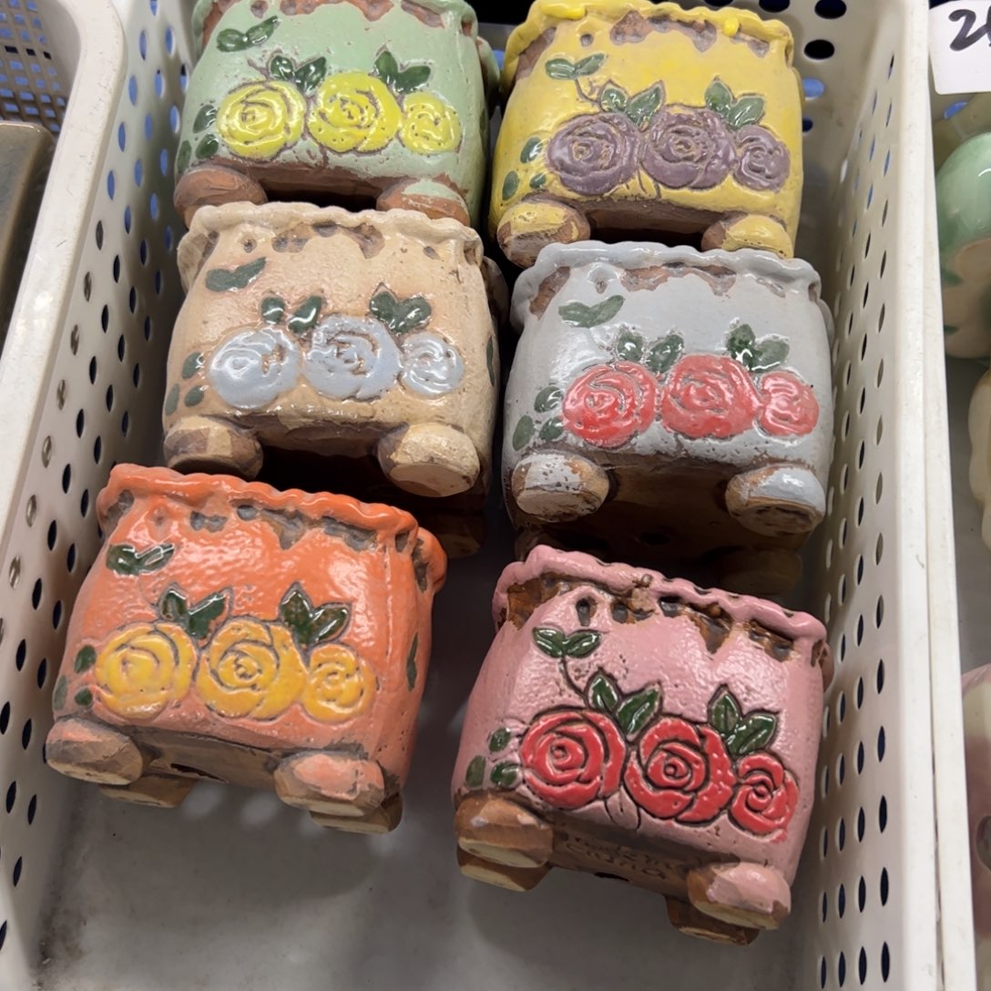 陶瓷多肉小花盆@@1930