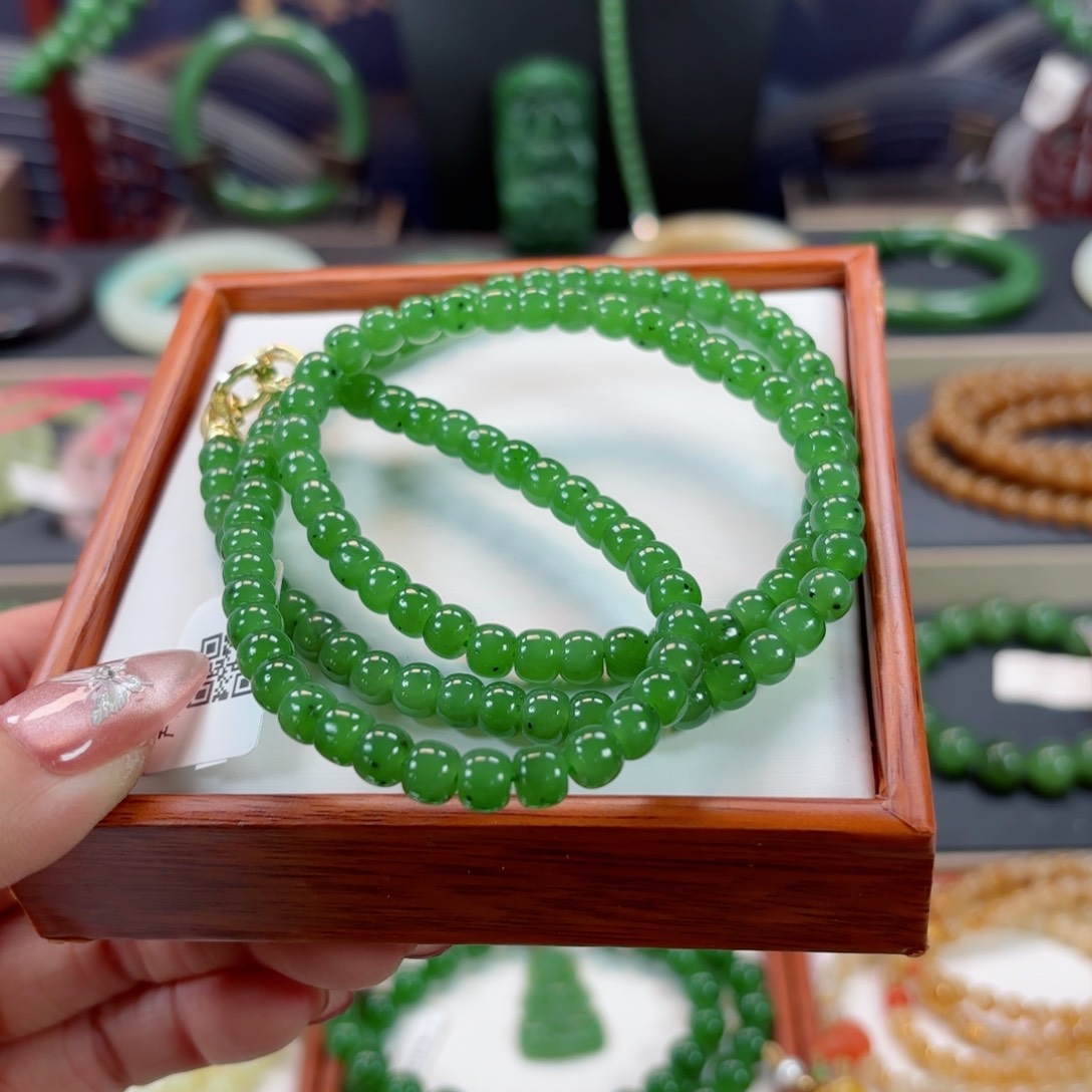 和田玉手链未镶嵌